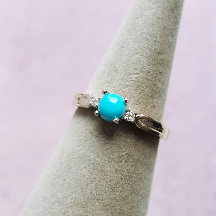 Arizona Turquoise and Inlaid Jewelry Essential Sleeping Beauty Turquoise Ring
