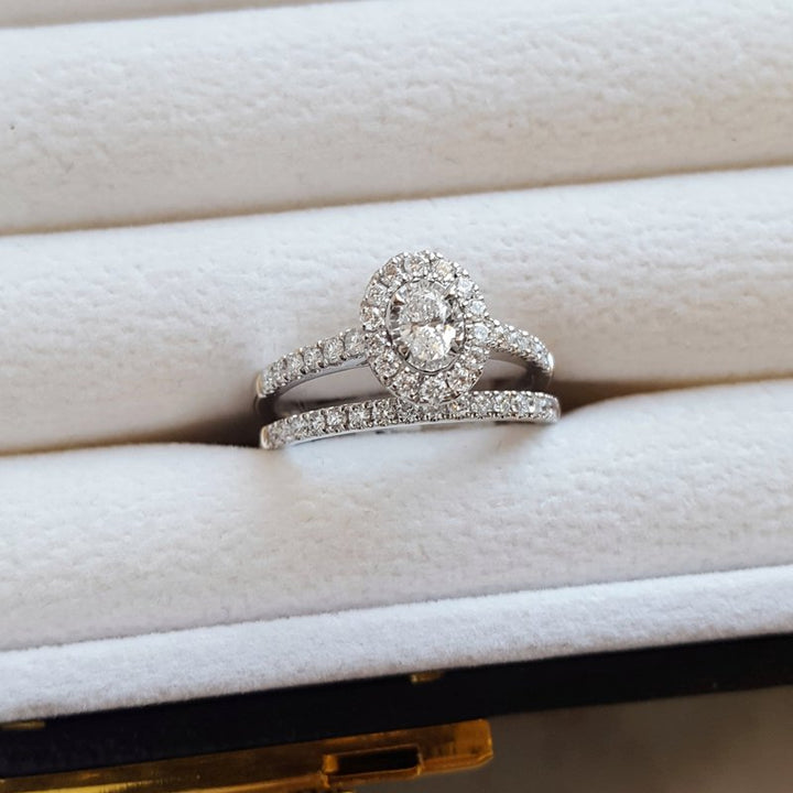 Gems One Illusion Wedding Set 020983