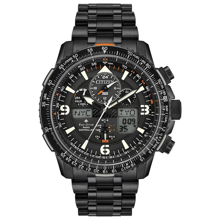 Citizen Eco-Drive Promaster Eco Skyhawk Mens Stainless Steel JY8075-51E