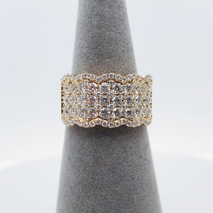 Sami Fine Jewelry Pave Wide Diamond Band