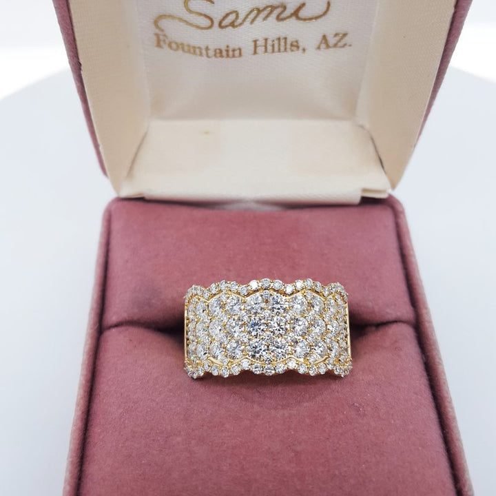 Sami Fine Jewelry Pave Wide Diamond Band