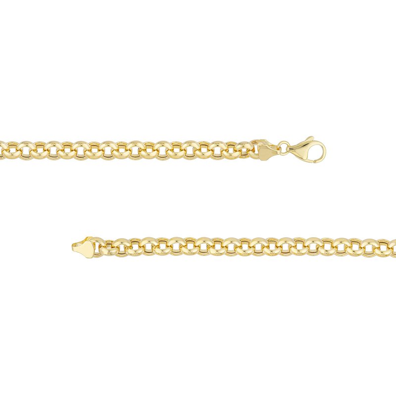Sami Fine Jewelry 8mm Hollow Rolo Chain