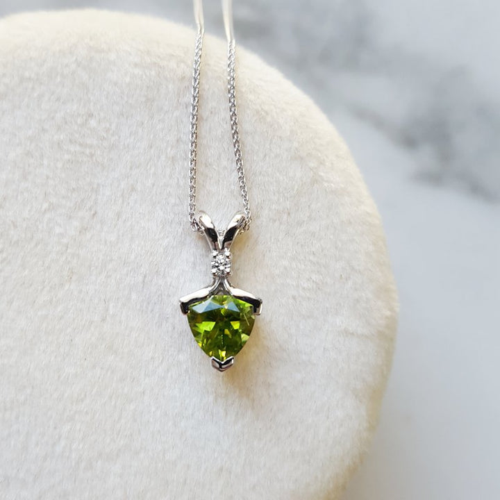 Arizona Peridot Gold Jewelry Simple Peridot Pendant