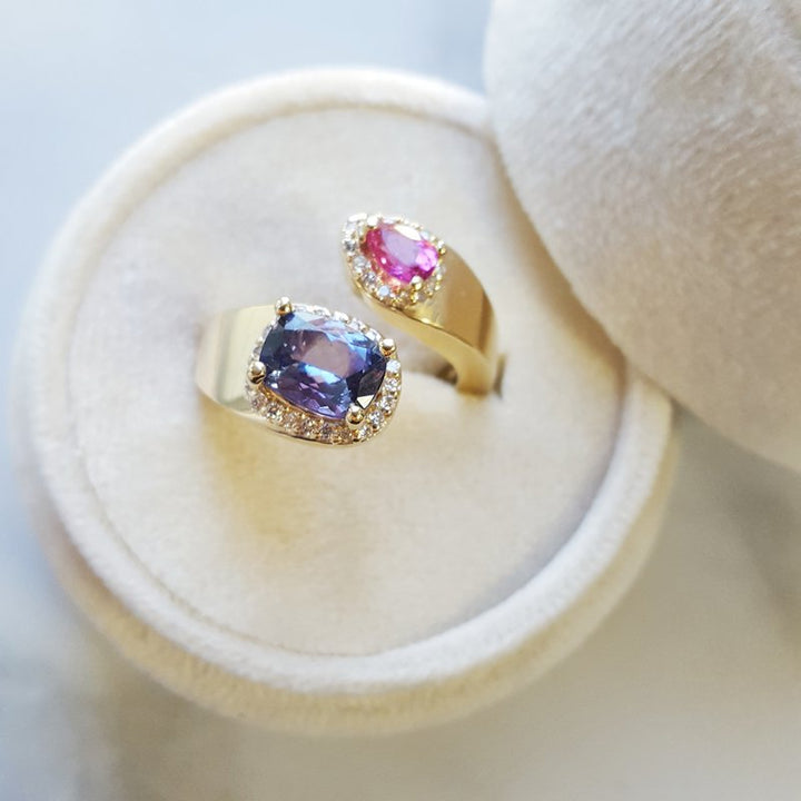 Luxury by Rene Hernandez High Polish Open Design Ring