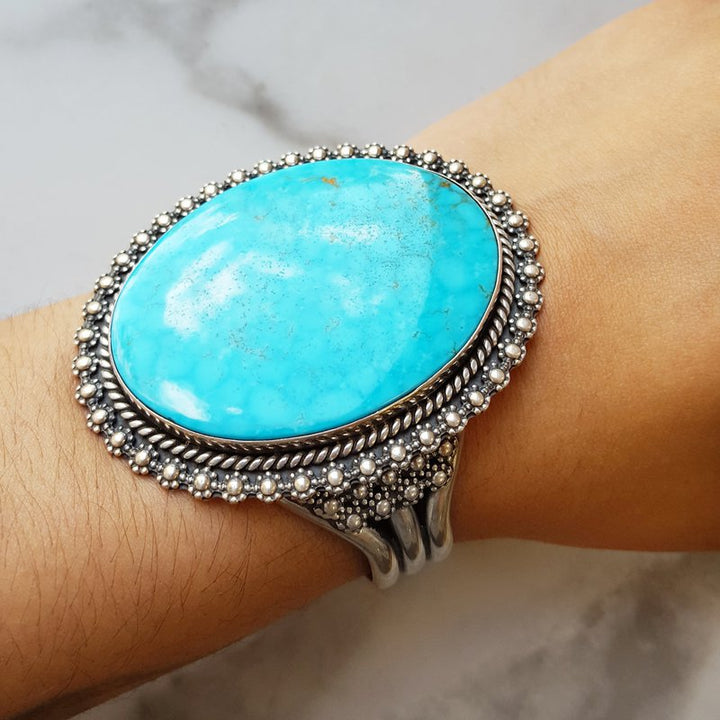 American Gem Collection Statement Kingman Cuff