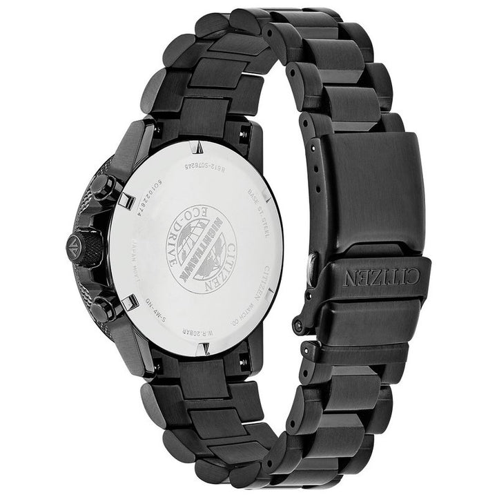 Citizen Eco-Drive Weekender Nighthawk Sport Casual Mens Stainless Steel