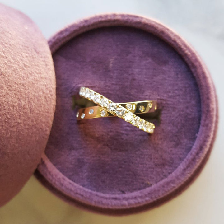 Gems One Overlapping Diamond Ring