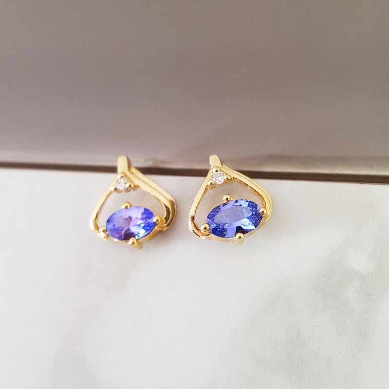 Sami Fine Jewelry Tanzanite Earrings