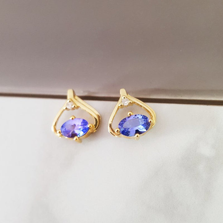 Sami Fine Jewelry Tanzanite Earrings