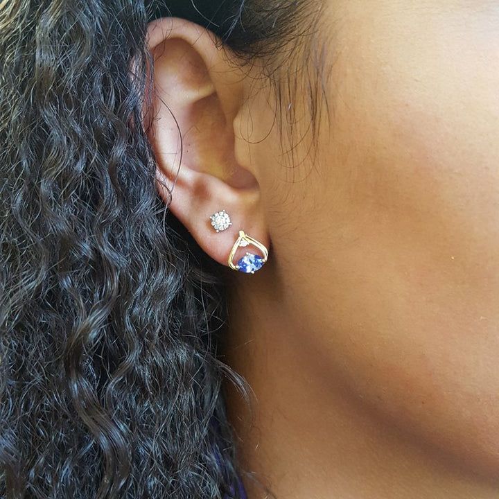 Sami Fine Jewelry Tanzanite Earrings