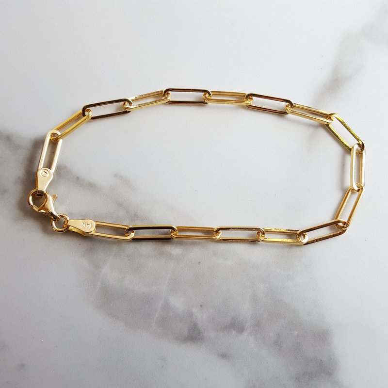 Sami Fine Jewelry Essential Paperclip Bracelet 212327