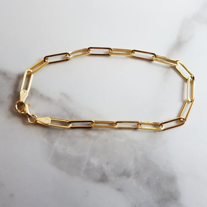 Sami Fine Jewelry Essential Paperclip Bracelet 212327