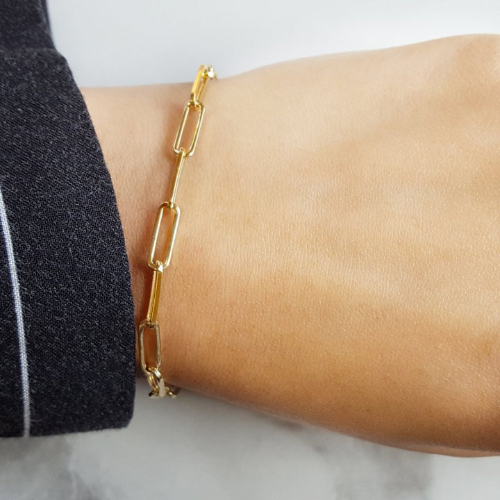 Sami Fine Jewelry Essential Paperclip Bracelet
