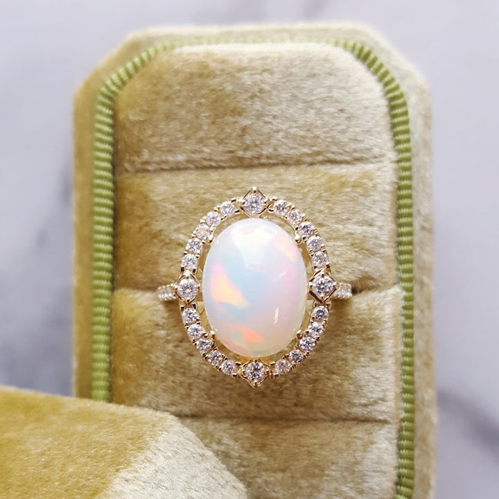 Sami Fine Jewelry Celestial Opal Ring