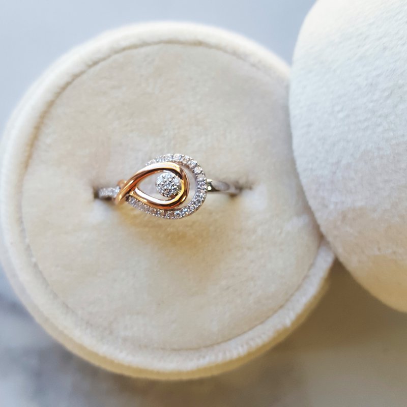 Gems One Diamond Love Knot Ring 2410538