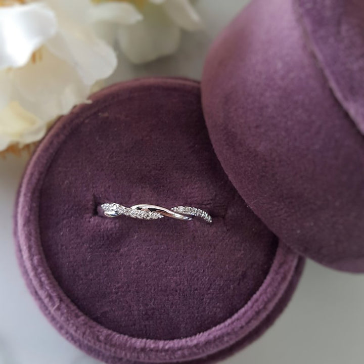 Sami Fine Jewelry Twist Diamond Band