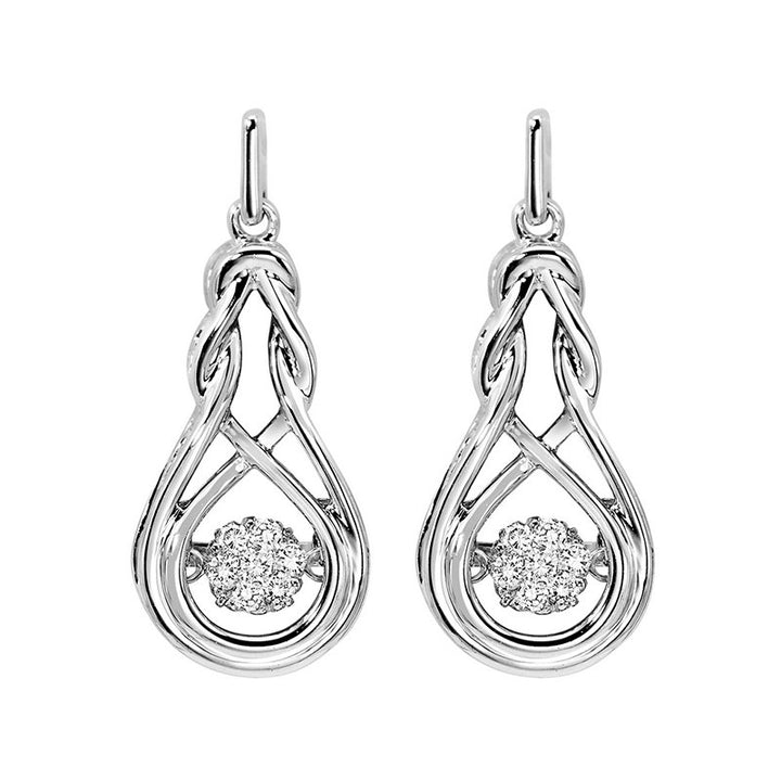 Gems One Love Knot Dancing Center Dangles