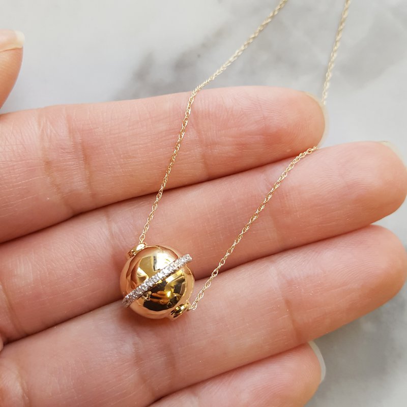 Gems One High Polish Bead Necklace