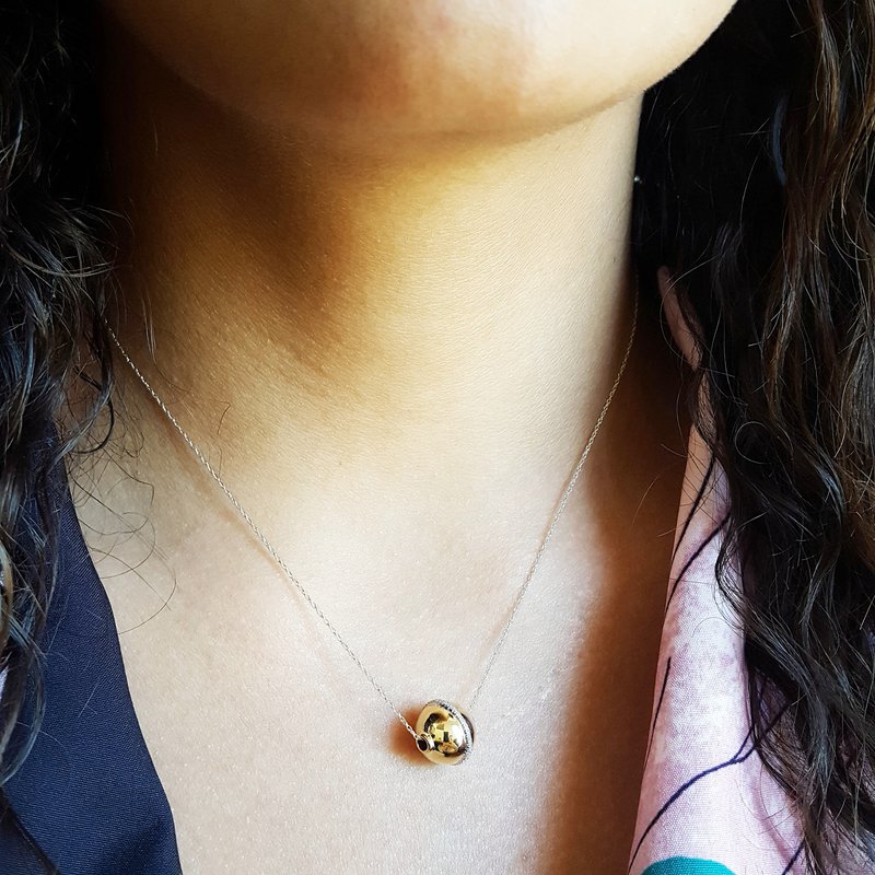 Gems One High Polish Bead Necklace