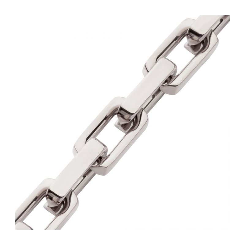 INOX Jewelry 10mm High Polished Finish Stainless Steel Heavy