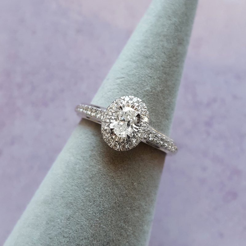 Gems One Diamond Reflection Engagement Ring