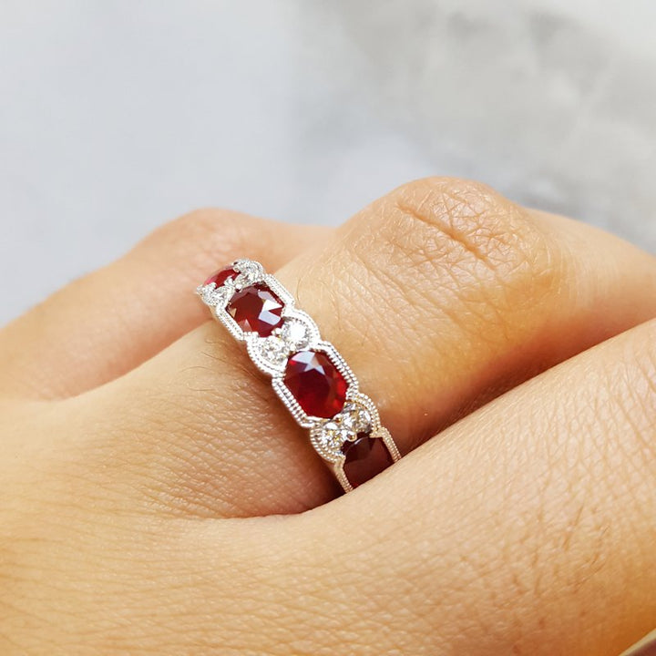 Allison Kaufman 14KT Gold Ruby Ring