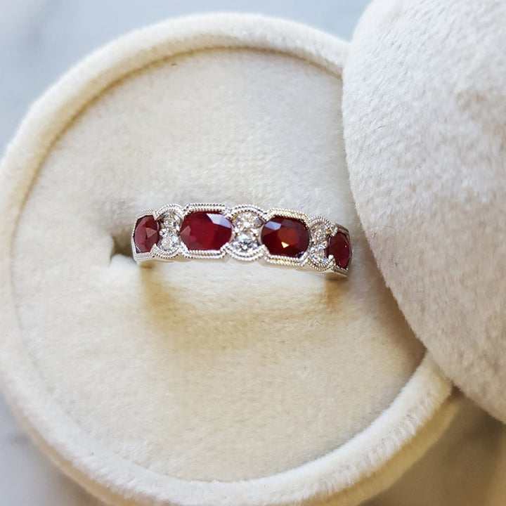 Allison Kaufman 14KT Gold Ruby Ring