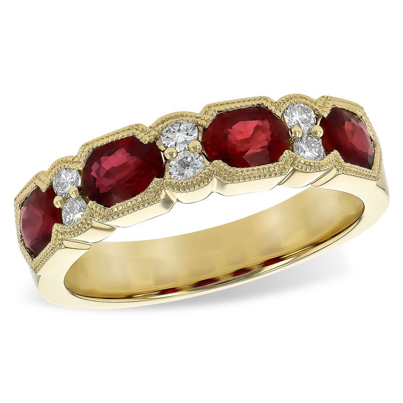 Allison Kaufman 14KT Gold Ruby Ring