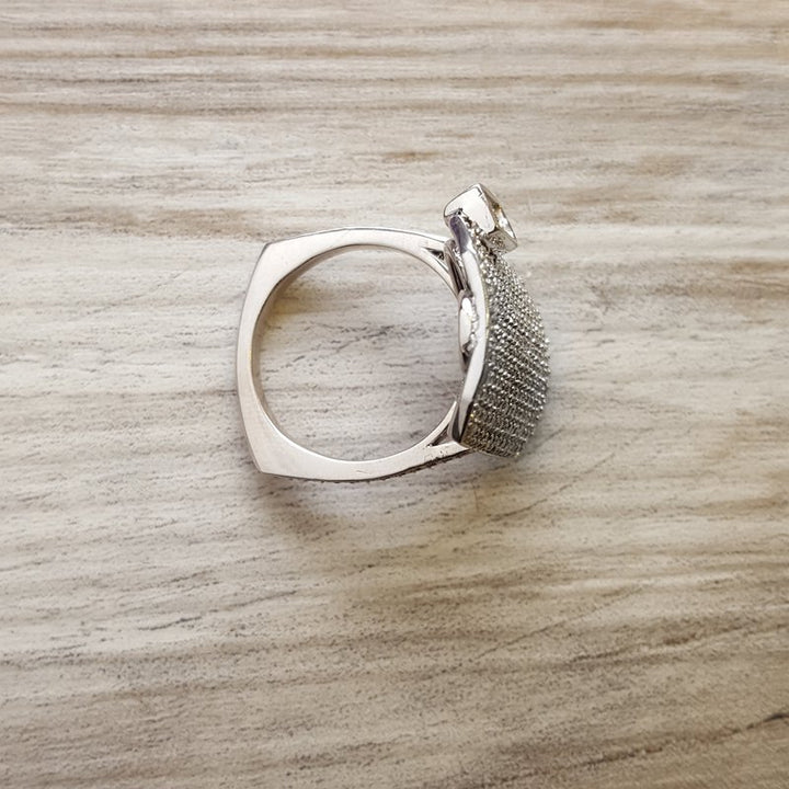 Luxury by Rene Hernandez Pave Diamond Ring