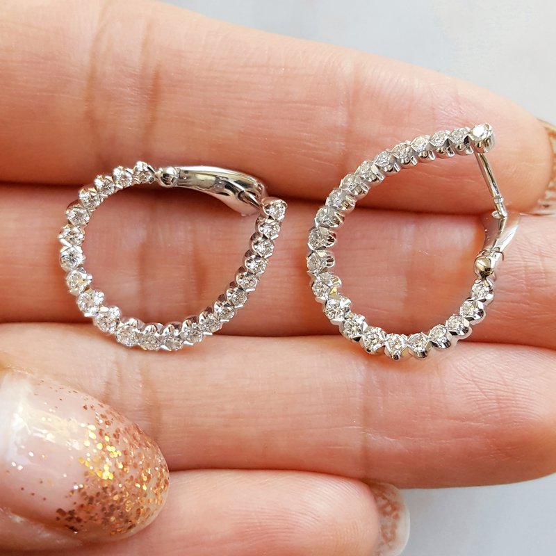 Allison Kaufman 14KT Gold Earrings