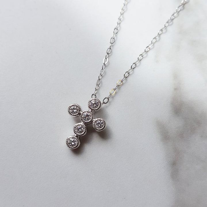 Sami Fine Jewelry Bezel Set Diamond Cross