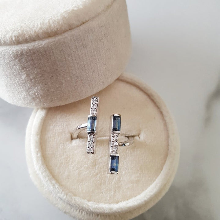 Montana Sapphire Bar Ring
