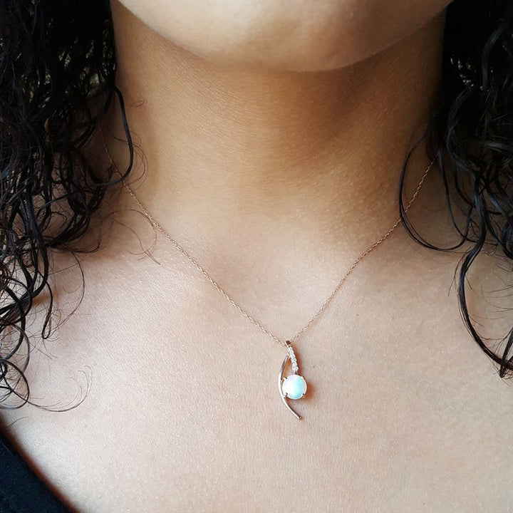 Sami Fine Jewelry Natural Opal Pendant 131645