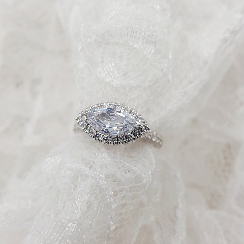 Sami Fine Jewelry East-West Marquise Ring