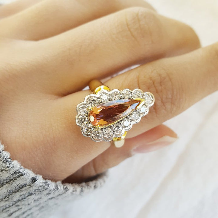 Luxury by Rene Hernandez Imperial Topaz Ring