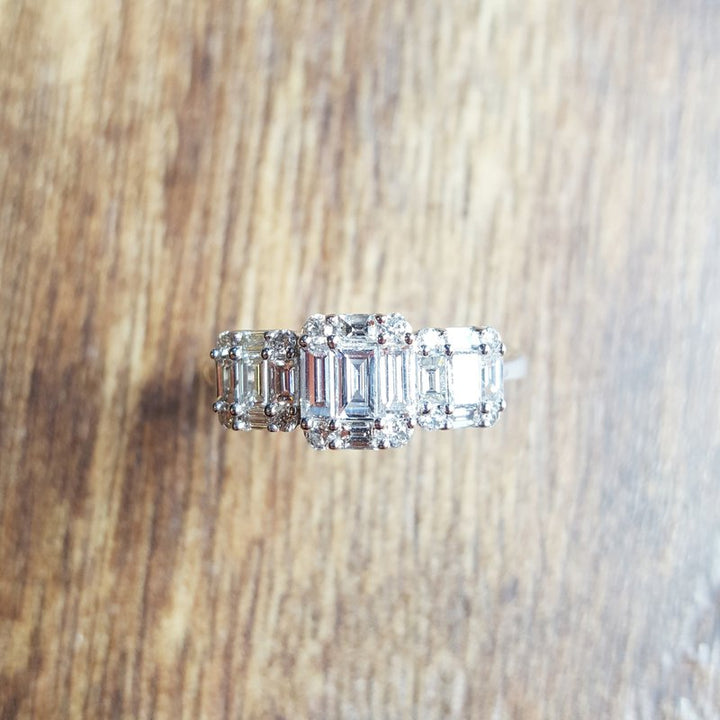 Sami Fine Jewelry Three Stone Style Ring