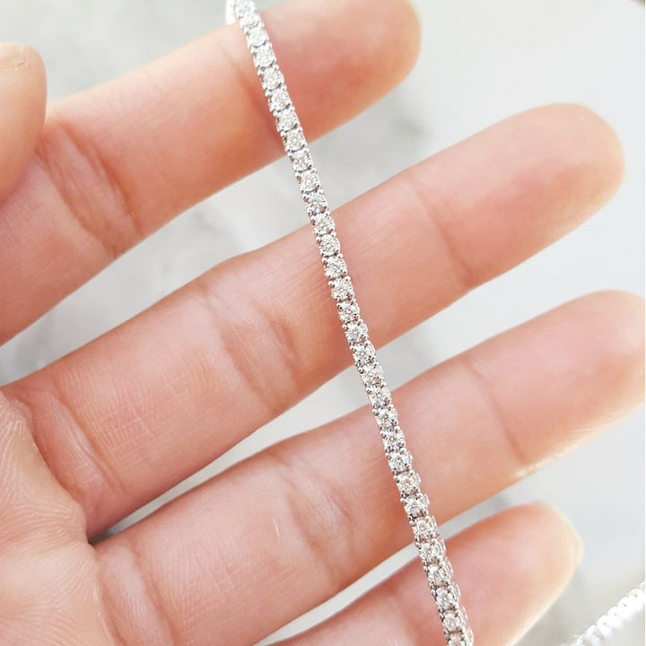 Gems One "Illusion" Set Essential Tennis Bracelet