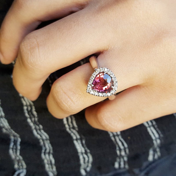 Luxury by Rene Hernandez Tourmaline Handmade Fashion Ring