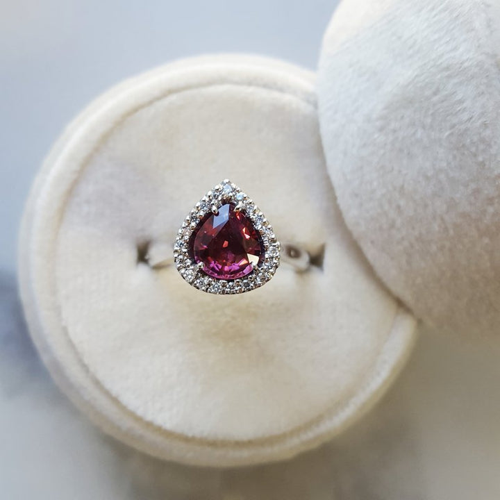 Luxury by Rene Hernandez Tourmaline Handmade Fashion Ring