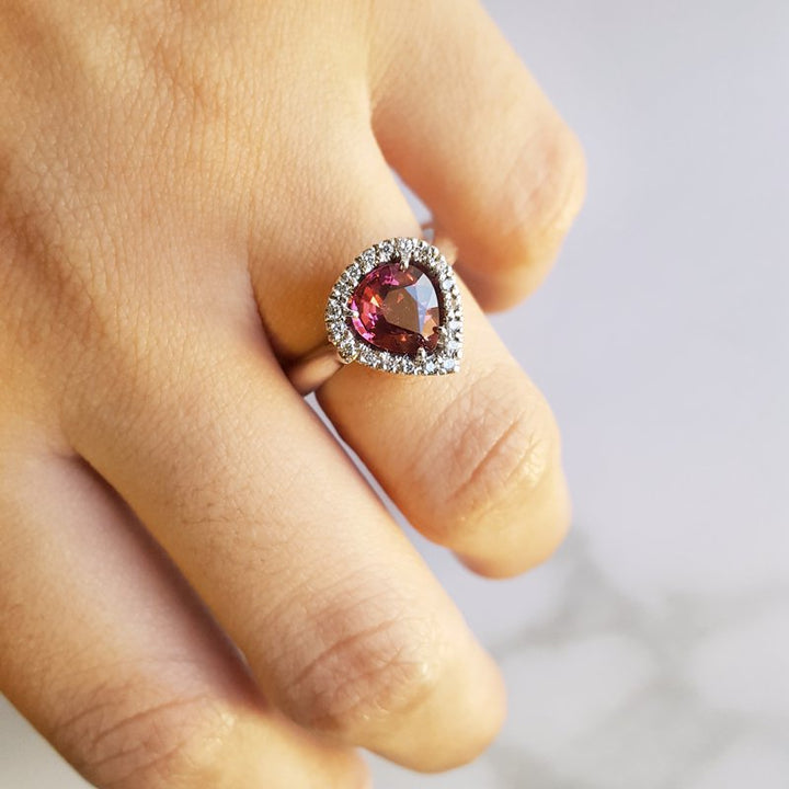Luxury by Rene Hernandez Tourmaline Handmade Fashion Ring