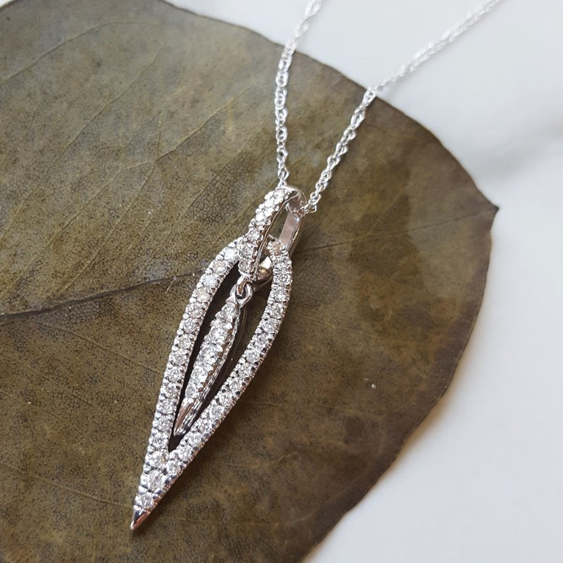 Sami Fine Jewelry Diamond Arrowhead Pendant 121763