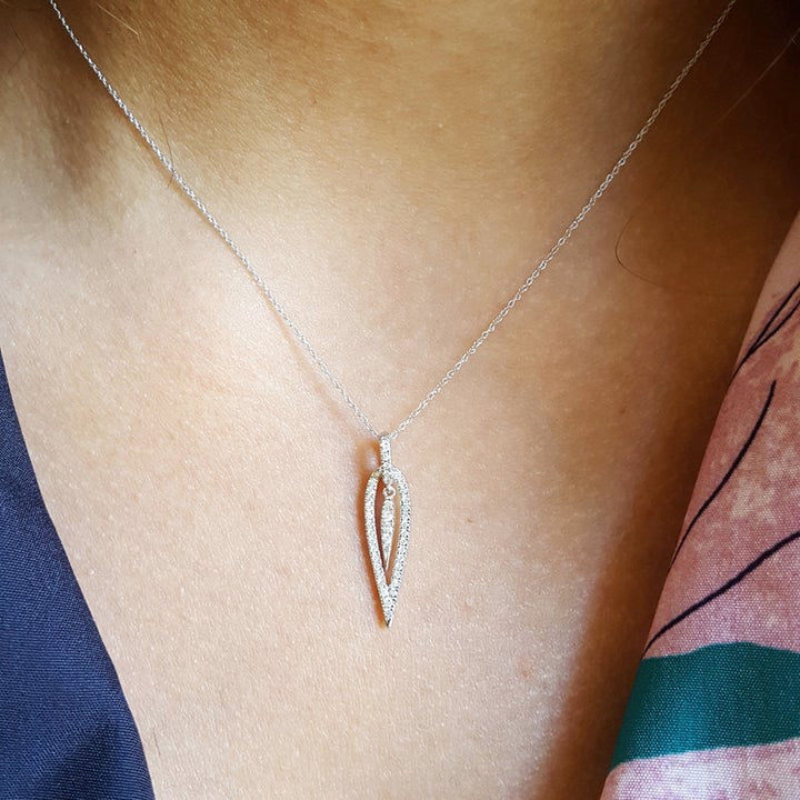 Sami Fine Jewelry Diamond Arrowhead Pendant