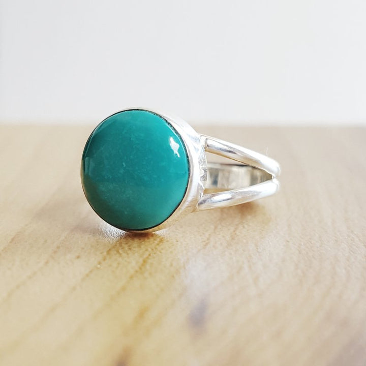 Arizona Turquoise and Inlaid Jewelry Hopi Tribe Fox Turquoise Ring