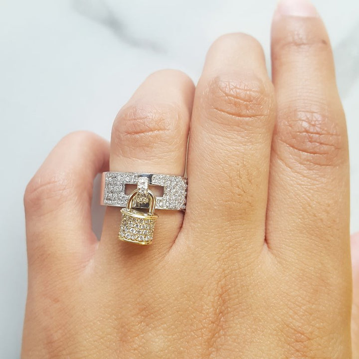 Luxury by Rene Hernandez Love Lock Ring