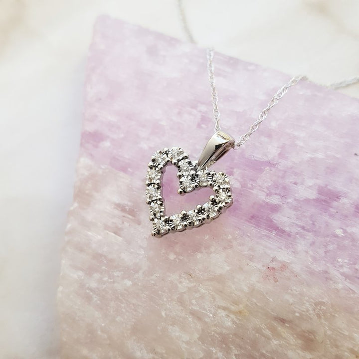 Sami Fine Jewelry Mini Heart Pendant PD10596-121612