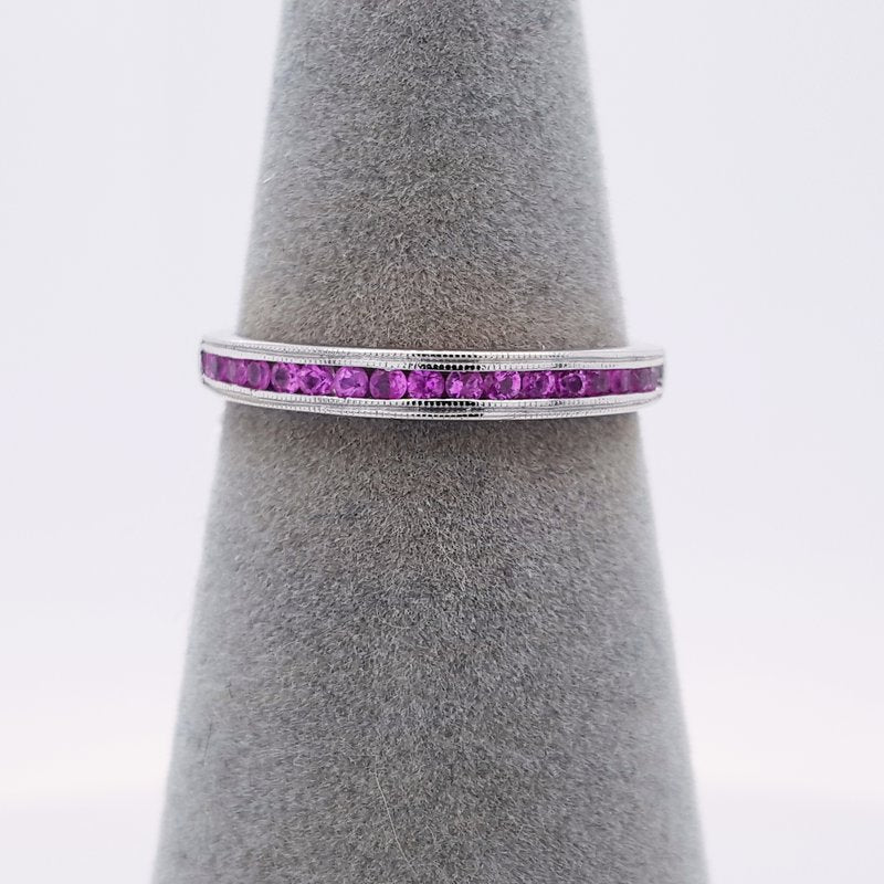 Gems One Pink Sapphire Stackable Band