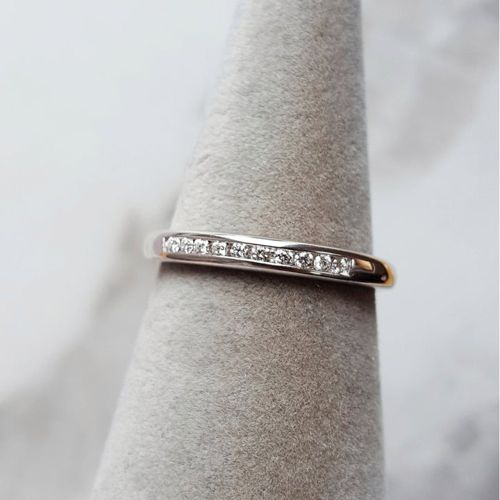 Sami Fine Jewelry Channel Anniversary Band (1/8 ct)