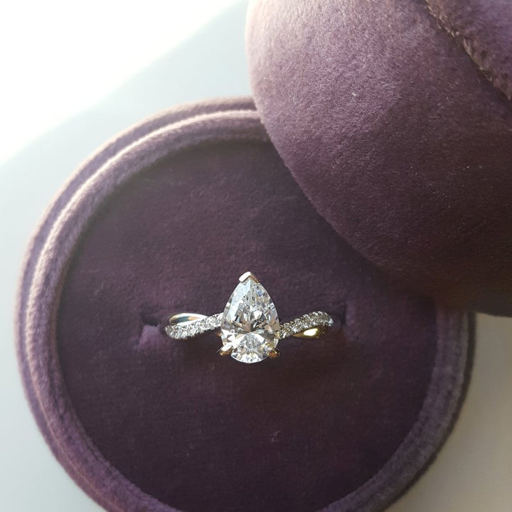 Sami Fine Jewelry Pear Engagement Ring