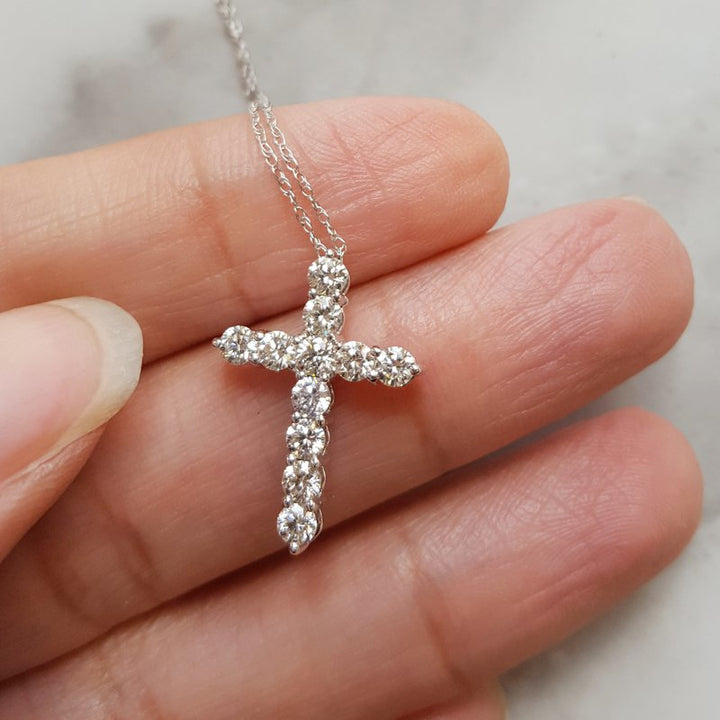 Sami Fine Jewelry Diamond Essential Cross