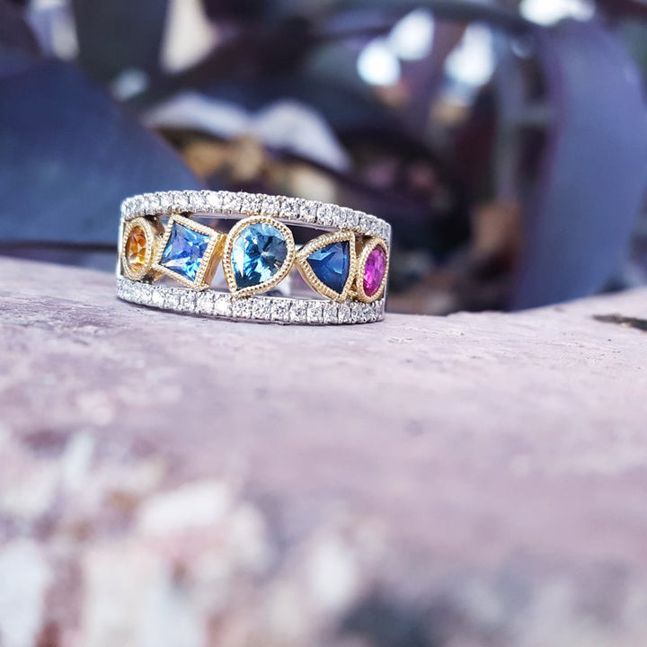 American Gem Collection Sapphire Shuffle